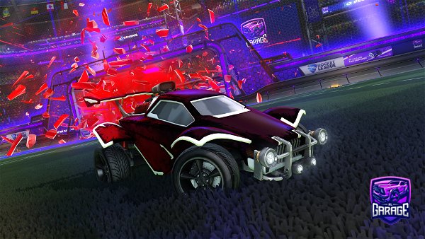 A Rocket League car design from BLOODNUVER