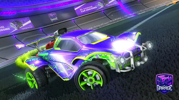 A Rocket League car design from GoofySyndrome