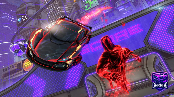 A Rocket League car design from R280