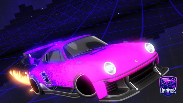 A Rocket League car design from CandyMuncherPro
