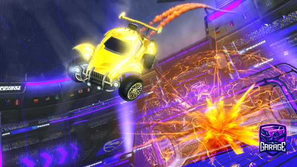 A Rocket League car design from FlorinKirito