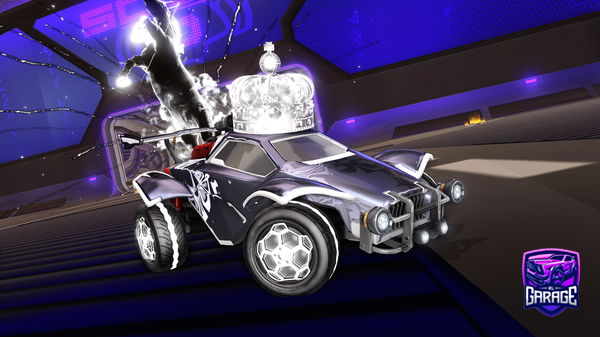 A Rocket League car design from Kitsuleft4dead