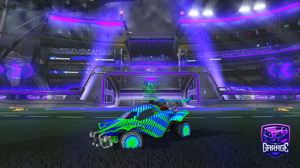 A Rocket League car design from erickm0709