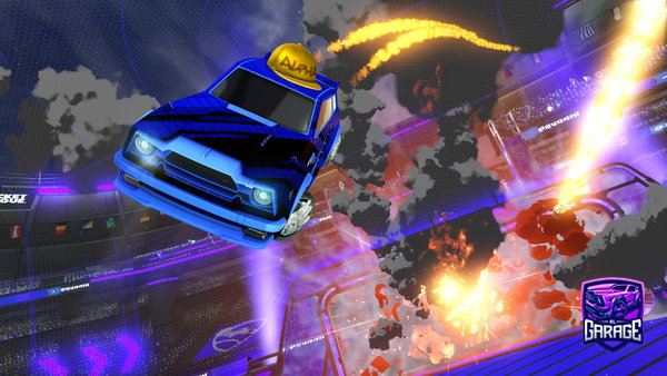 A Rocket League car design from BQ382