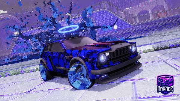 A Rocket League car design from ramadane