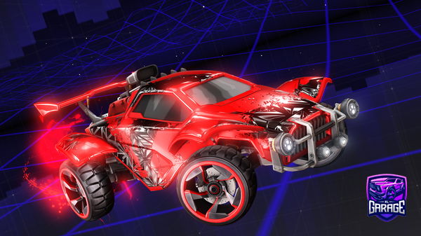 A Rocket League car design from Varix7474