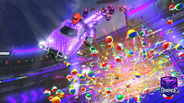 A Rocket League car design from Jvnket