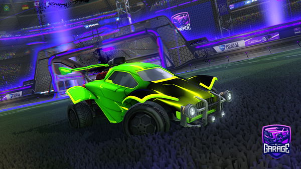 A Rocket League car design from Albinus09