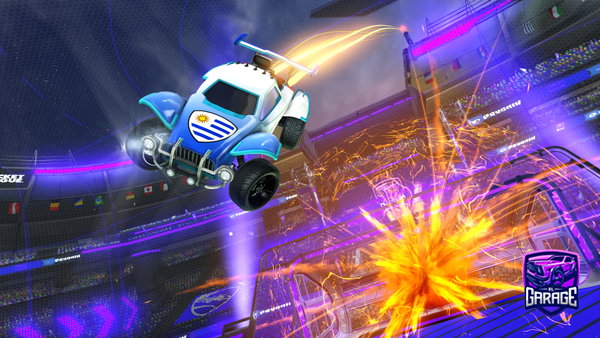 A Rocket League car design from mwkj