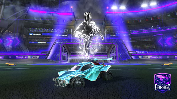 A Rocket League car design from Super-charged007