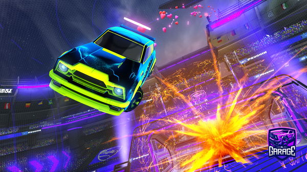 A Rocket League car design from brebremae