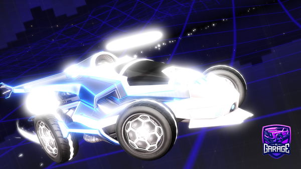 A Rocket League car design from Kirbyrocket