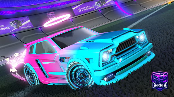 A Rocket League car design from IOSIFSUDZUKI