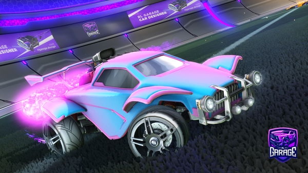 A Rocket League car design from OCE_Syzn