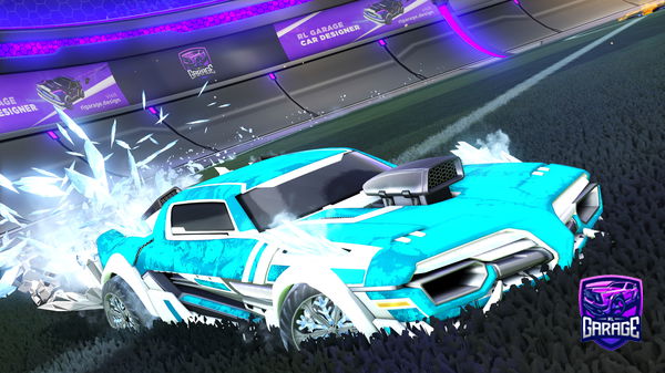 A Rocket League car design from zaddation