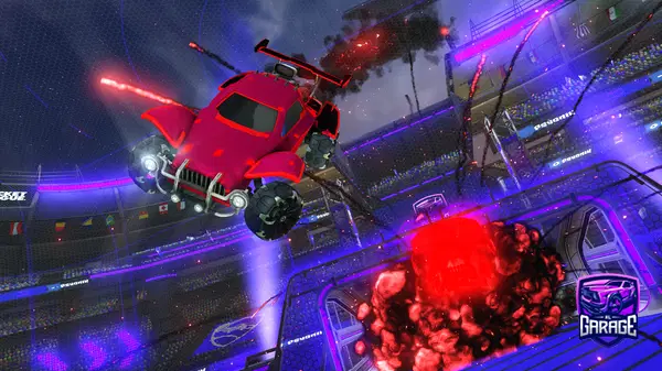 A Rocket League car design from ccrust-