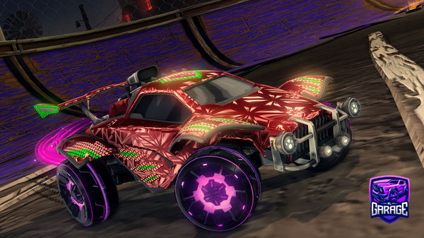 A Rocket League car design from Shooteo2313