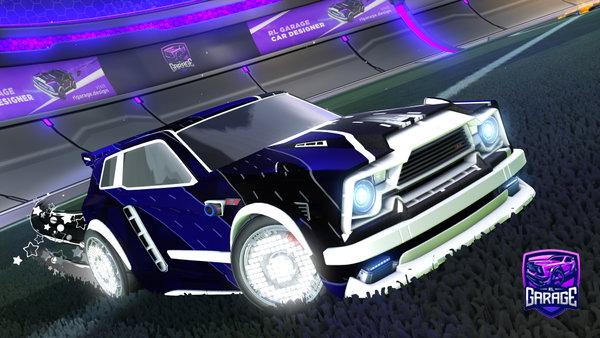 A Rocket League car design from Electrodraggon