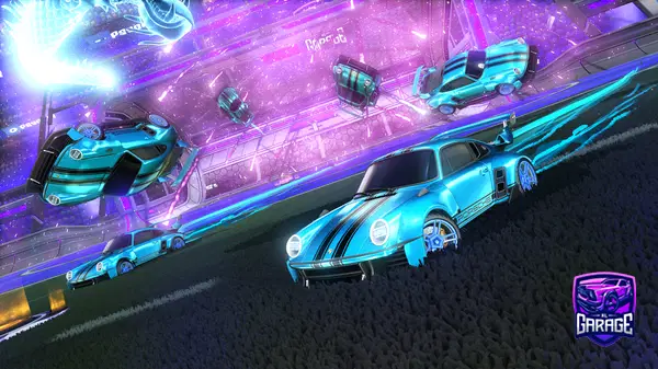 A Rocket League car design from Kapa003