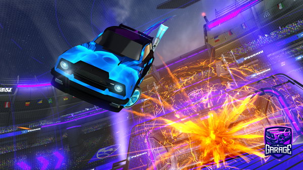 A Rocket League car design from KillDove