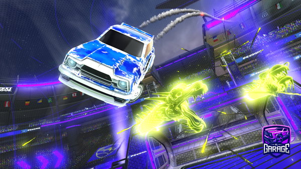 A Rocket League car design from notcardesigns