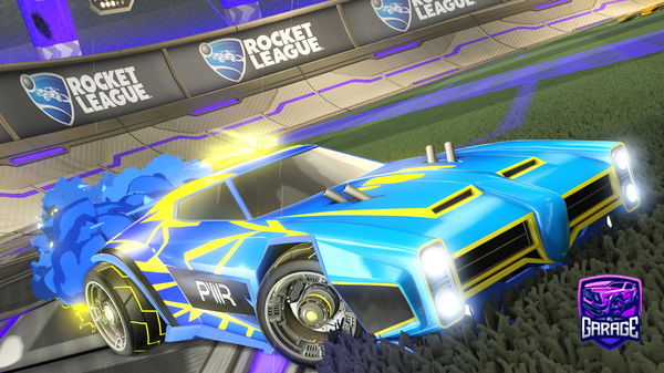 A Rocket League car design from DartAce91