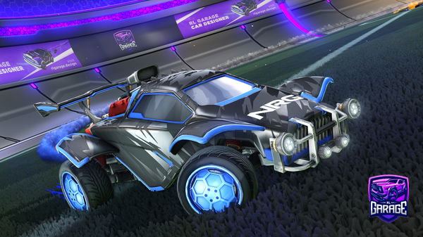 A Rocket League car design from zaddation