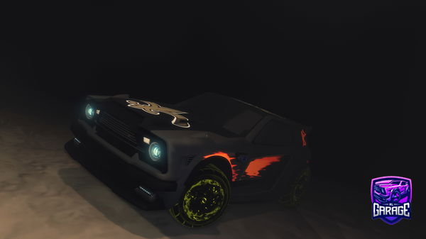 A Rocket League car design from MattiaRem0907