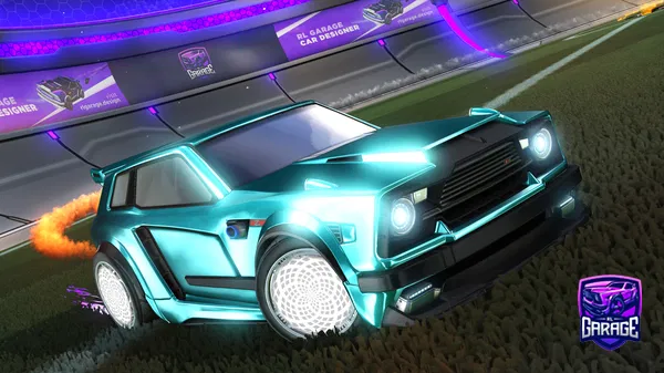 A Rocket League car design from OfficialRat7157