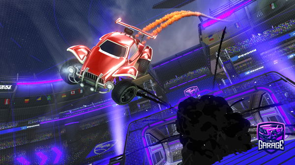 A Rocket League car design from MATATTOO