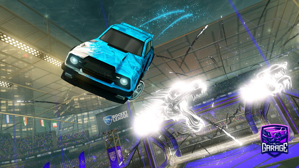 A Rocket League car design from sammyj2k