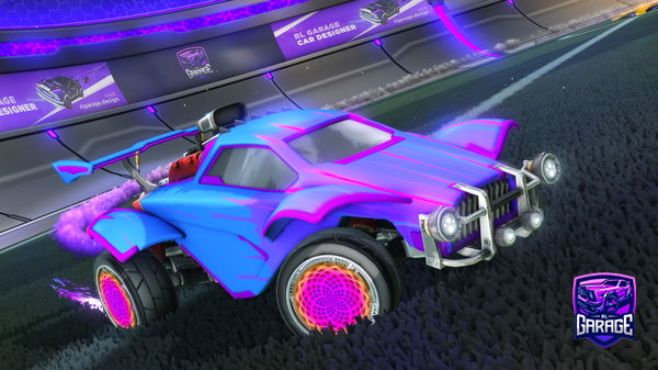 A Rocket League car design from Nub_skill