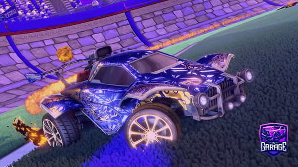 A Rocket League car design from TOXICAlfredCcccc4