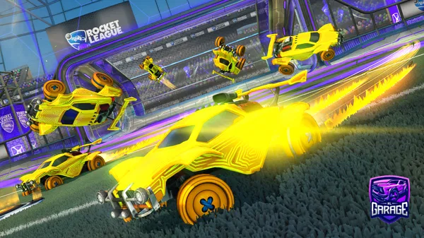 A Rocket League car design from TopBinner