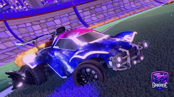 A Rocket League car design from MGTesla