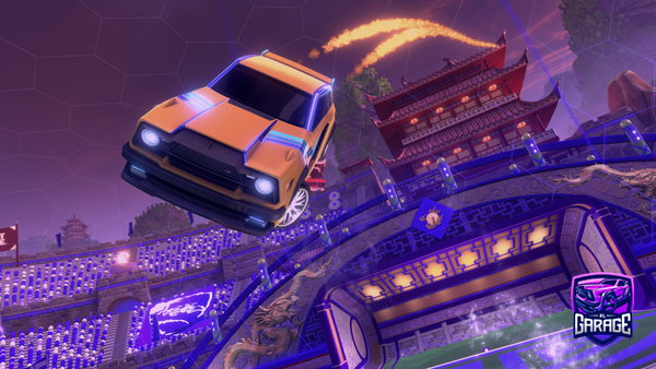 A Rocket League car design from ONWARD_213
