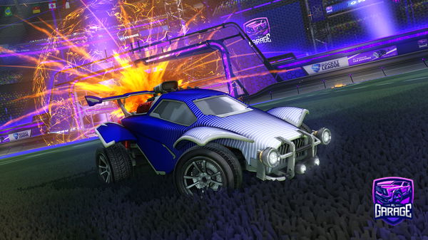 A Rocket League car design from King_v87