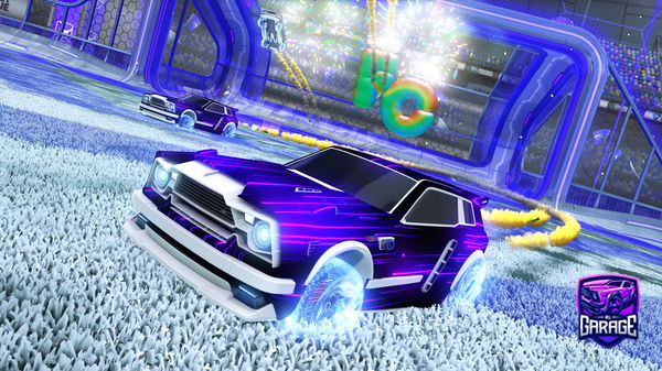 A Rocket League car design from eloulou09