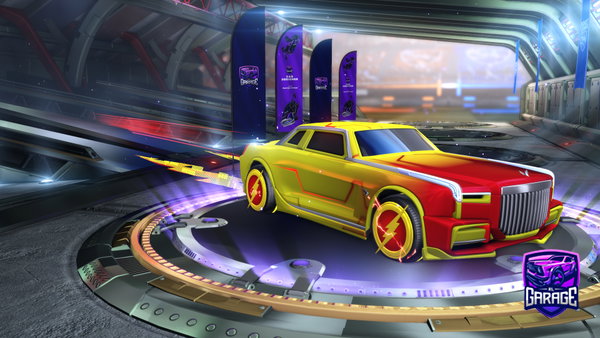A Rocket League car design from Ilan27
