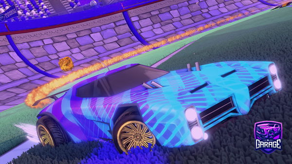 A Rocket League car design from Myriad_Chit0
