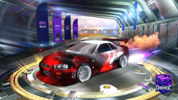 A Rocket League car design from Cheese_man11
