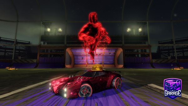 A Rocket League car design from tpf_kewin