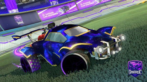 A Rocket League car design from Mystifae