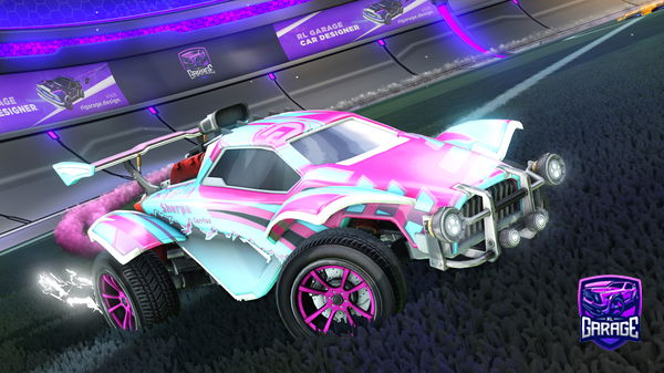 A Rocket League car design from FazeFuller