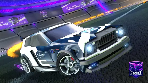 A Rocket League car design from rvdvvdv