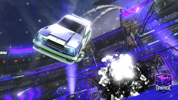 A Rocket League car design from Finthebin