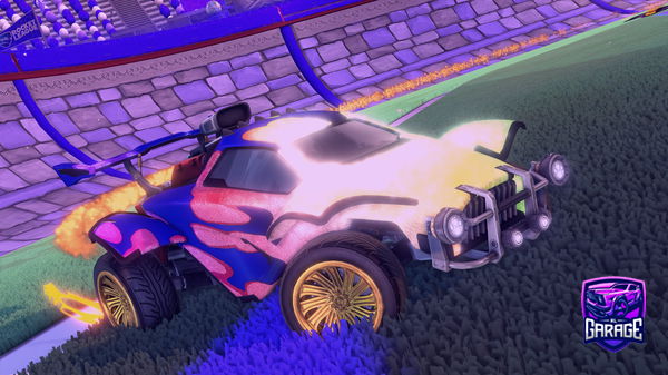 A Rocket League car design from AstroVeNxM