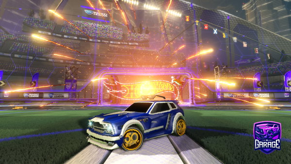 A Rocket League car design from MittKai91437