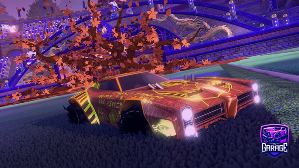 A Rocket League car design from Kibay