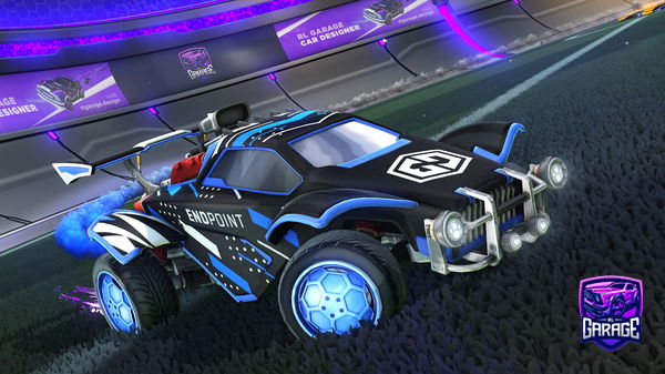 A Rocket League car design from xadzii